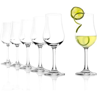 Verres à whisky en cristal Stölzle Lausitz - 6 pièces - Design tulipe élégant - Publicité Verres à whisky en cristal Stölzle Lausitz - 6 pièces - Design tulipe élégant - Publicité