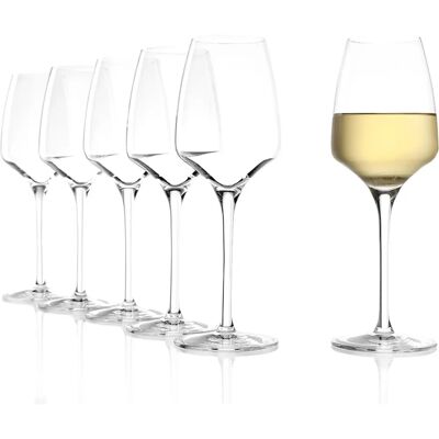 Verres à vin blanc Stölzle Lausitz, lot de 6 - Publicité Verres à vin blanc Stölzle Lausitz, lot de 6 - Publicité