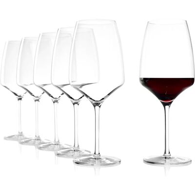 Set di Bicchieri Bordeaux Stölzle Lausitz - 6 pezzi, 645ml, Cristallo, Elegante Set di Bicchieri Bordeaux Stölzle Lausitz - 6 pezzi, 645ml, Cristallo, Elegante