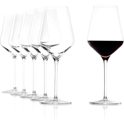 Stolzle Lausitz Quatrophil Rotweingläser - 6er-Set, 568ml Stolzle Lausitz Quatrophil Rotweingläser - 6er-Set, 568ml