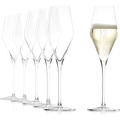 Stölzle Quatrophil Champagnerglas Set 6 Stück - 290ml Klar Stölzle Quatrophil Champagnerglas Set 6 Stück - 290ml Klar
