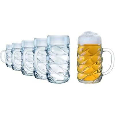 Stölzle Oberglas Bierkrug Diamond 0,5 l 6er Set - Biergläser Stölzle Oberglas Bierkrug Diamond 0,5 l 6er Set - Biergläser