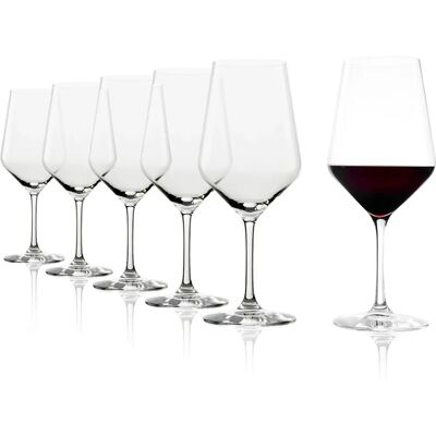 Set di 6 bicchieri Bordeaux Revolution 650ml Trasparente Set di 6 bicchieri Bordeaux Revolution 650ml Trasparente