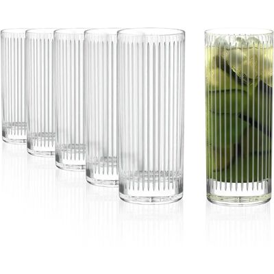 Stolzle Soho Long Drink Glas - 6 stk., Klar, 405ml Stolzle Soho Long Drink Glas - 6 stk., Klar, 405ml