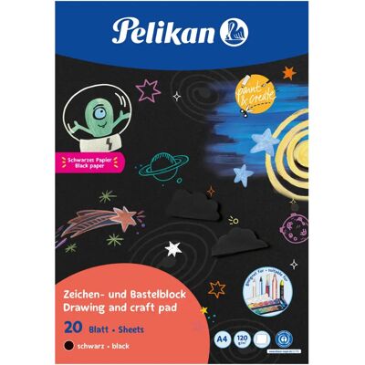 Pelikan Zeichenpapier - 20 Blatt - A4 - 120g/m² - Zeichenpapier Pelikan Zeichenpapier - 20 Blatt - A4 - 120g/m² - Zeichenpapier