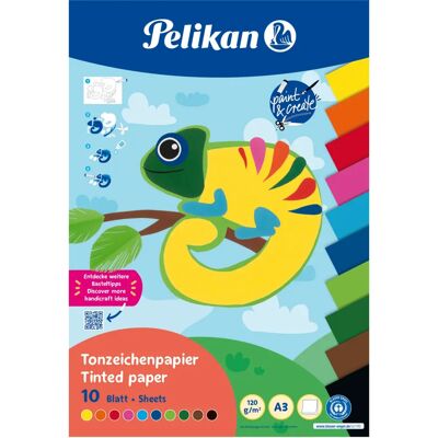 Pelikan Zeichenpapier - 10 Blätter - Zeichenpapier Pelikan Zeichenpapier - 10 Blätter - Zeichenpapier