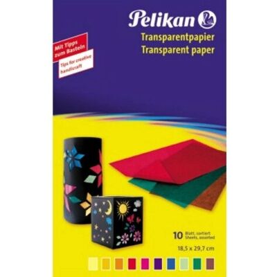 Pelikan 233 M/10 10 Fogli - Carta Trasparente Pelikan 233 M/10 10 Fogli - Carta Trasparente