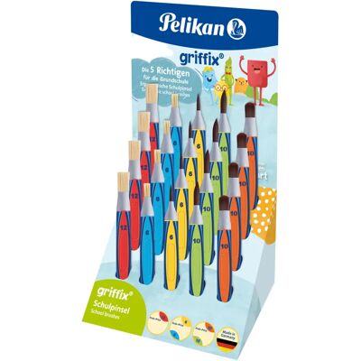 Pelikan Griffix Pinsel - Synthetisch, Ergonomisch, Langlebig - Malpinsel Pelikan Griffix Pinsel - Synthetisch, Ergonomisch, Langlebig - Malpinsel