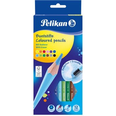 Pelikan 700689 Mehrfarbige Hexagon Bleistifte - Buntstifte Pelikan 700689 Mehrfarbige Hexagon Bleistifte - Buntstifte