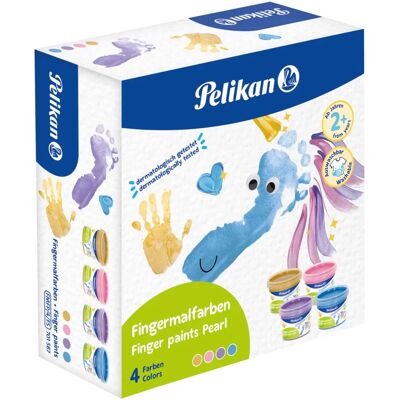 Pelikan - 701587 - Pearlfarben - 4x100g - Farbki palce Pelikan - 701587 - Pearlfarben - 4x100g - Farbki palce
