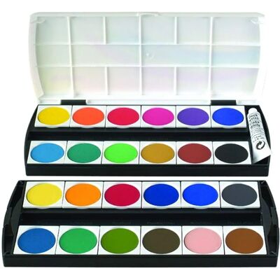 Geha F250/24 Wasserfarbkasten - Watercolor Set Geha F250/24 Wasserfarbkasten - Watercolor Set