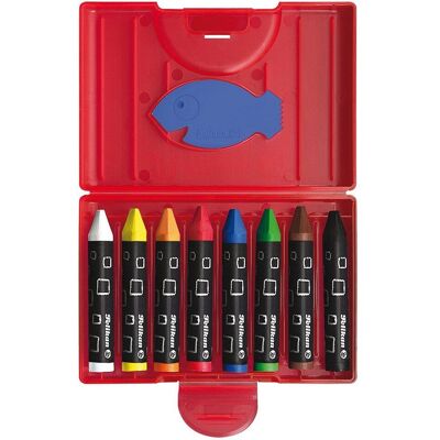 Pelikan Model 722942 Waterbestendige Driehoekige Kleurpotloden - Kleurvolle Kunstbenodigdheden Pelikan Model 722942 Waterbestendige Driehoekige Kleurpotloden - Kleurvolle Kunstbenodigdheden