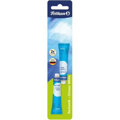 Pelikan Underschiedliche weiße Farbe - 2x7,5ml Pelikan Underschiedliche weiße Farbe - 2x7,5ml