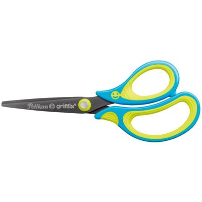Forbici Pelikan 810241 - Taglio dritto - Blu, Giallo Forbici Pelikan 810241 - Taglio dritto - Blu, Giallo