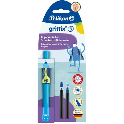 Pelikan Blau Griffix Stift - Linkshänder, Ergonomisch, Nachfüllbar Pelikan Blau Griffix Stift - Linkshänder, Ergonomisch, Nachfüllbar