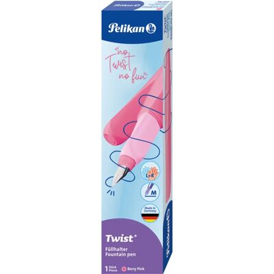 Pelikan Twist Color Blocking Fountain Pen - Vulpen Pelikan Twist Color Blocking Fountain Pen - Vulpen