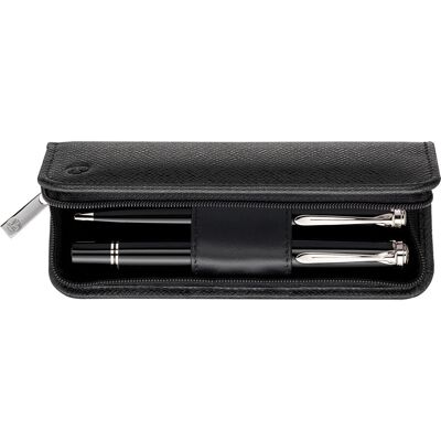 Pelikan 958025 Lederpencilcase - Hart, Schwarz Pelikan 958025 Lederpencilcase - Hart, Schwarz