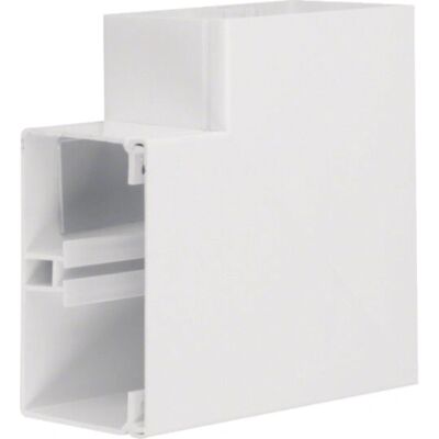 Accessoire de tray de câbles Hager FB8013059016 - Coude plat - Publicité Accessoire de tray de câbles Hager FB8013059016 - Coude plat - Publicité