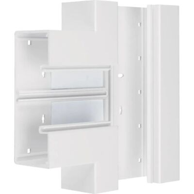 Hager BR6517089016 Weiß PVC T-Stück - Kabelkanal Zubehör Hager BR6517089016 Weiß PVC T-Stück - Kabelkanal Zubehör
