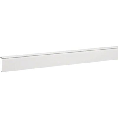 Tehalit PVC Kabelabdeckung für 20x80mm Kanäle - 2000mm Tehalit PVC Kabelabdeckung für 20x80mm Kanäle - 2000mm