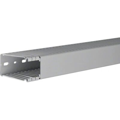 Hager BA68004007030B Kabelkanal tilbehør - 2m PVC stengrå Hager BA68004007030B Kabelkanal tilbehør - 2m PVC stengrå