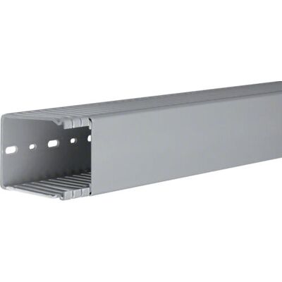 Hager BA68006007030B Accessoire Goulotte - PVC, 2m, Gris - Publicité Hager BA68006007030B Accessoire Goulotte - PVC, 2m, Gris - Publicité