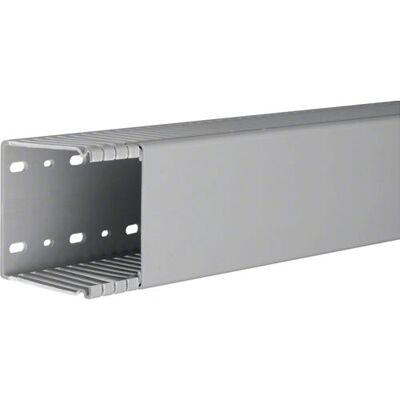 Hager BA68008007030B Kabelkanal - 2000mm PVC Grå Hager BA68008007030B Kabelkanal - 2000mm PVC Grå