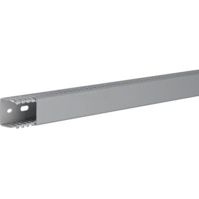 Hager LKG3703707030B Grauer PVC Kabelkanal - 2000mm Länge Hager LKG3703707030B Grauer PVC Kabelkanal - 2000mm Länge