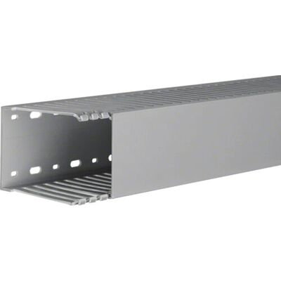 Hager DNG10007507030B Goulotte de câblage PVC 2m Gris - Publicité Hager DNG10007507030B Goulotte de câblage PVC 2m Gris - Publicité