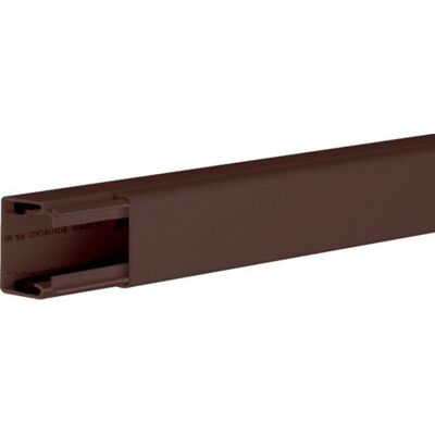 Hager LF3003008014 Kabelkanal - 2000mm, Braun Hager LF3003008014 Kabelkanal - 2000mm, Braun