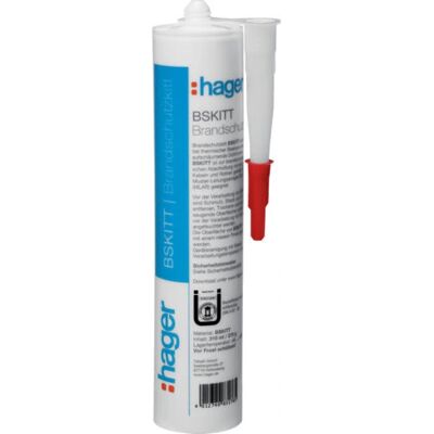 Hager BSKITT - Brandschutzkitt - 310ml - Elektronikzubehör Hager BSKITT - Brandschutzkitt - 310ml - Elektronikzubehör