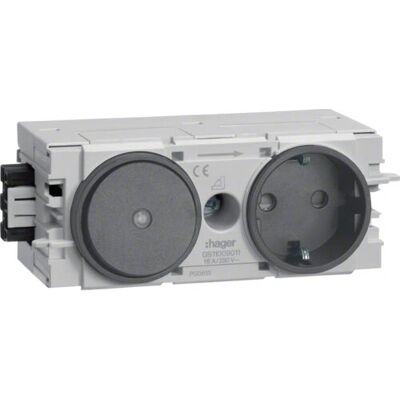 Hager GS11009011 Steckdose/Schalter - Hoher Berührungsschutz Hager GS11009011 Steckdose/Schalter - Hoher Berührungsschutz