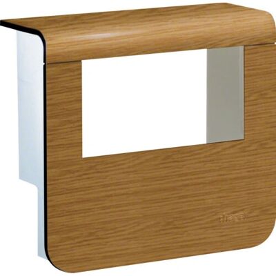 Accessoire d'enceinte électrique Hager SL20055932D5 - Chêne - Publicité Accessoire d'enceinte électrique Hager SL20055932D5 - Chêne - Publicité