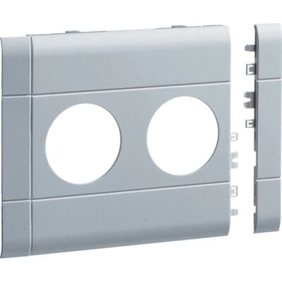Hager GB12020LAN Plaque murale en aluminium - Couvercle de commutateur - Publicité Hager GB12020LAN Plaque murale en aluminium - Couvercle de commutateur - Publicité