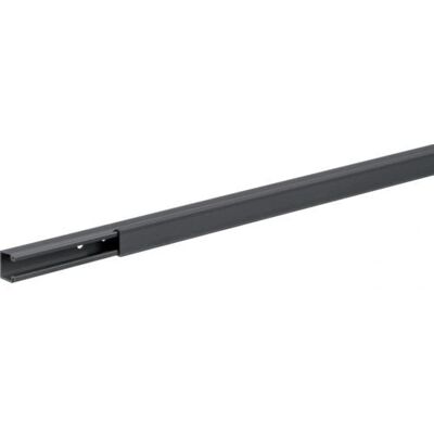 Hager Modell LF1501509011 Kabelkanal - Universal, 2m, PVC, Schwarz Hager Modell LF1501509011 Kabelkanal - Universal, 2m, PVC, Schwarz