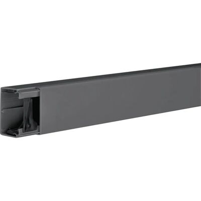 Hager Kabelrinne LF4006009011 - PVC - 2 m Anthrazit Hager Kabelrinne LF4006009011 - PVC - 2 m Anthrazit