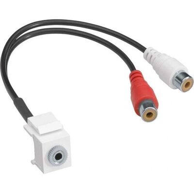 TEHALIT - GMKAUDIO2 - 3,5mm auf 2x RCA - 0,2m - Adapter TEHALIT - GMKAUDIO2 - 3,5mm auf 2x RCA - 0,2m - Adapter