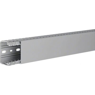 Hager BA740060 Elektrisches Gehäzubehör - 2000mm, Grau, PVC, Schlitzwände Hager BA740060 Elektrisches Gehäzubehör - 2000mm, Grau, PVC, Schlitzwände