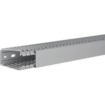 Hager BA780040 Kabelkanal - 80x40mm, 2m, Grau Hager BA780040 Kabelkanal - 80x40mm, 2m, Grau