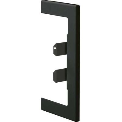 Hager Wandanschlussblende - Stahl - 130mm Breite - 68mm Tiefe - Wandmontage Hager Wandanschlussblende - Stahl - 130mm Breite - 68mm Tiefe - Wandmontage