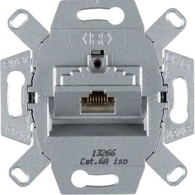 Hager G3139 - Abschirmte RJ45 Anschlussdose - Netzwerk Zubehör Hager G3139 - Abschirmte RJ45 Anschlussdose - Netzwerk Zubehör