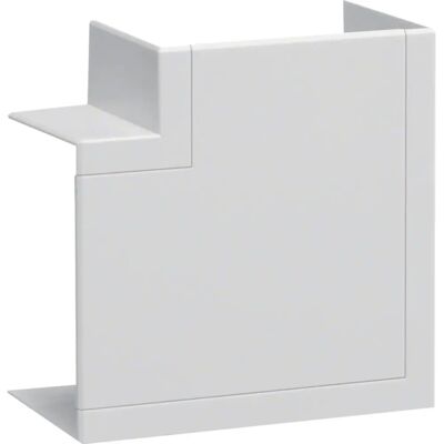 Hager BR651005H9016 Kabelkanalhalter - Wandmontage, Flachwinkel, 68x100mm Hager BR651005H9016 Kabelkanalhalter - Wandmontage, Flachwinkel, 68x100mm