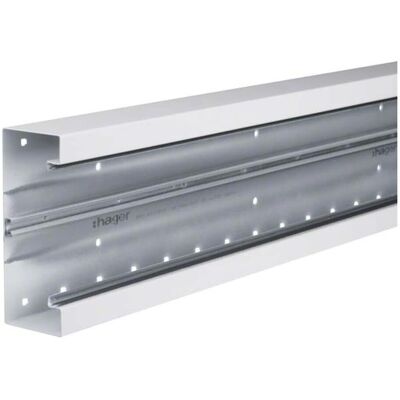 TEHALIT - BRS651701Bvws - 68x170mm - 2000mm - Kabelkanal-Unterteil TEHALIT - BRS651701Bvws - 68x170mm - 2000mm - Kabelkanal-Unterteil
