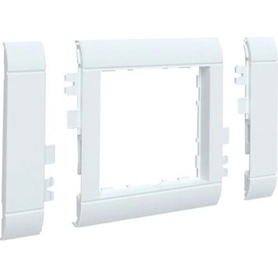Hager Rahmenblende - 55mm Modular - Weiß - Wandabdeckung Hager Rahmenblende - 55mm Modular - Weiß - Wandabdeckung