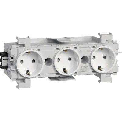 Tehalit GS3001 vws - Presa 3 posti, Clip Wago, Bianco - Presa elettrica Tehalit GS3001 vws - Presa 3 posti, Clip Wago, Bianco - Presa elettrica