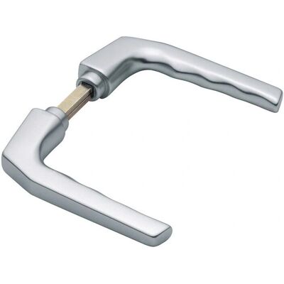 Hoppe Frankfurt 117L Aluminium Türdrücker Paar - 8mm Vierkantstift Hoppe Frankfurt 117L Aluminium Türdrücker Paar - 8mm Vierkantstift