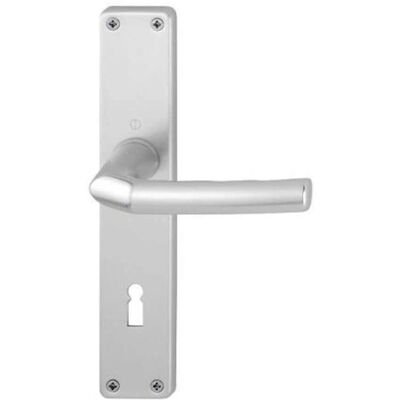 Hoppe Birmingham Ensemble Poignée de Porte en Aluminium - Poignée de Porte - Publicité Hoppe Birmingham Ensemble Poignée de Porte en Aluminium - Poignée de Porte - Publicité