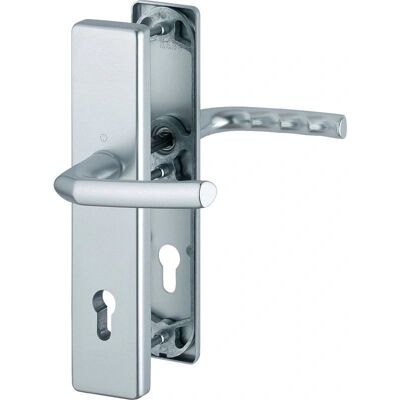Hoppe Birmingham Türgriff + Fenstergriff, Schutzgarnitur - Aluminium, Bronze Hoppe Birmingham Türgriff + Fenstergriff, Schutzgarnitur - Aluminium, Bronze