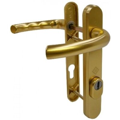 Hoppe Pas24 Atlanta Door Handle Gold - 92mm Centers, 122mm Screw Centers Hoppe Pas24 Atlanta Door Handle Gold - 92mm Centers, 122mm Screw Centers