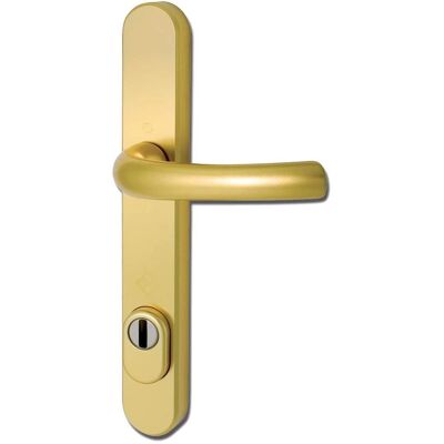 Hoppe Altanta Door Furniture - 92mm Centers - Gold Hoppe Altanta Door Furniture - 92mm Centers - Gold